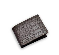 premium genuine cow leather for men. black and brown colour available.