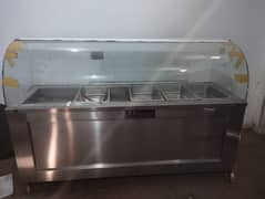 Six Tray Steel Display Counter