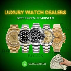 Used Rolex In Pakistan Rado Omega Cartier movado Rolex Gold old new.