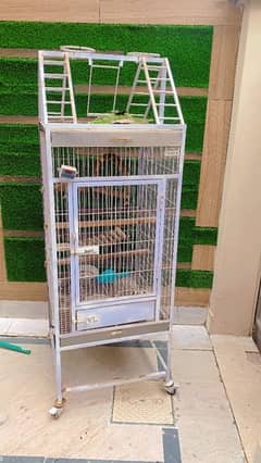 Cage for big parrots