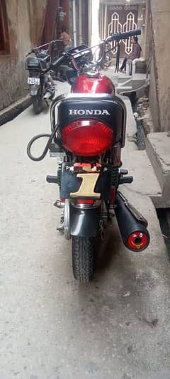 HONDA CG 125 Model 23 Vip Golden Number only 1 number brand Islamabad