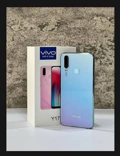 Vivo Y17 6.4 inches Display 4Gb-64Gb- With Box
Charger  PTA Approve