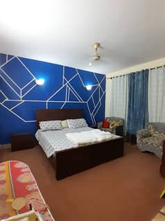 2 bed furnished flat for rent F-11 For couples family