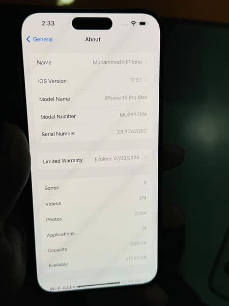 Iphone 15 Pro Max (Factory Unlock) 8