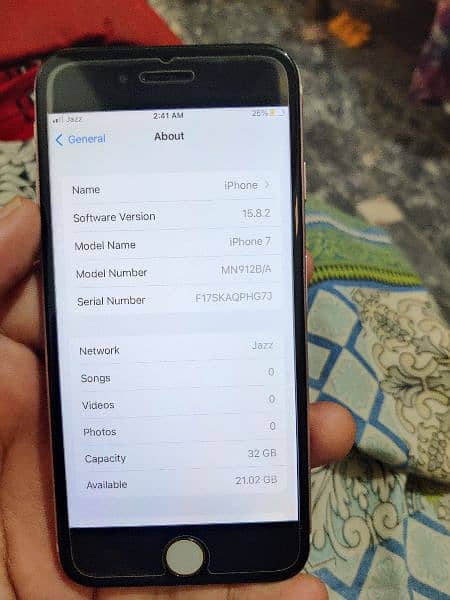 Iphone 7 PTA Approved 32gb 2