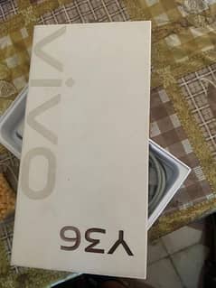 vivo y36 with box