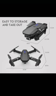 E88 Dual camera drone