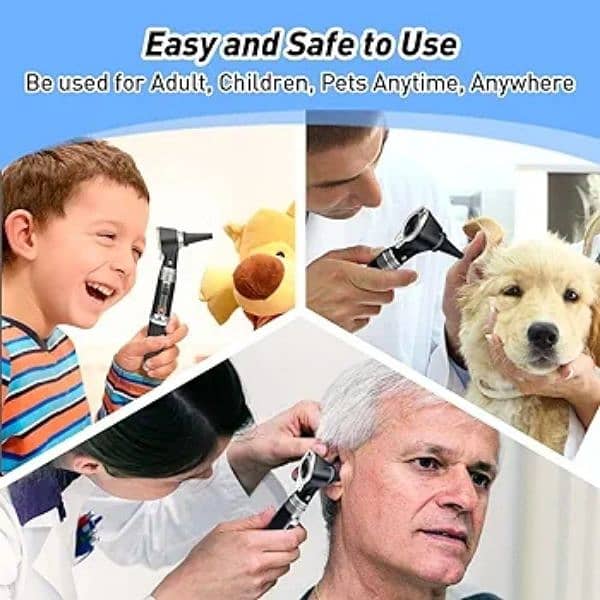 MCP Otoscope OT10G with Light - Ear Infection Detector, Pocket Ear 4