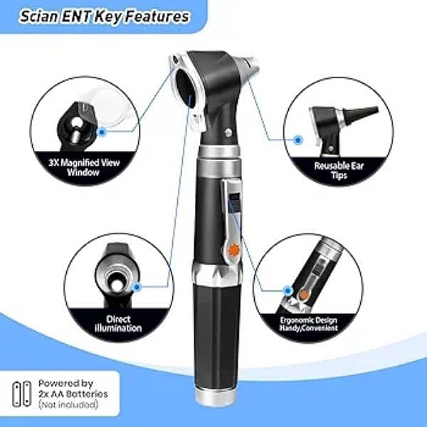 MCP Otoscope OT10G with Light - Ear Infection Detector, Pocket Ear 5