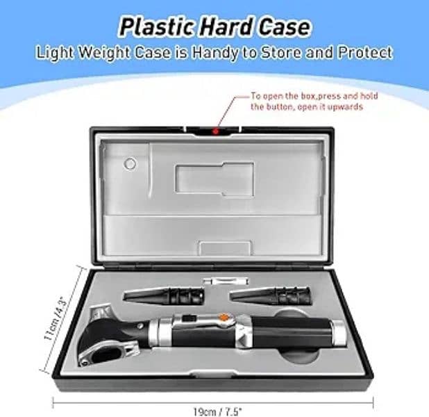 MCP Otoscope OT10G with Light - Ear Infection Detector, Pocket Ear 6