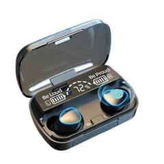 M10 Wireless Earbuds, Black