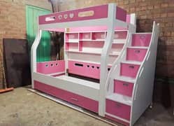 Bunk bed | Kid wooden bunker bed | kids bed | Double bed | Triple bed