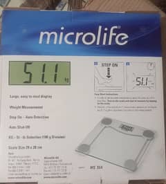 Digital weight machine  ( Microlife ) urgent sell