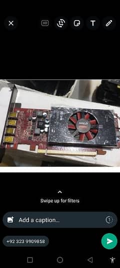 Amd fire pro W4100 2 GB gddr5 GPU for gaming