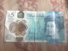5 pound note for sale