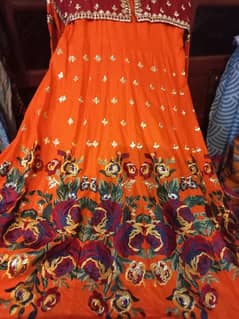 Emblisshed lawn embroidered dress