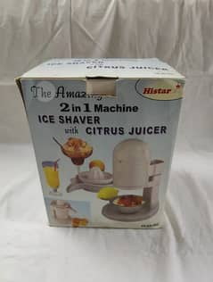 Histar 2-in-1 Ice Shaver + Citrus Juicer