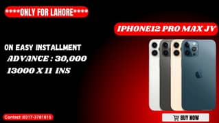 IPhone 12 Pro max JV On Easy Installments