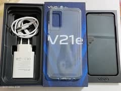 Vivo V21e 10/10 With complete Box and Extra 2 covers