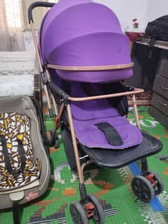 BABY STROLLER WITH BABY CAR SEAT