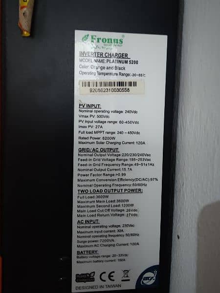 pv 5200 fronus inverter inverex 1