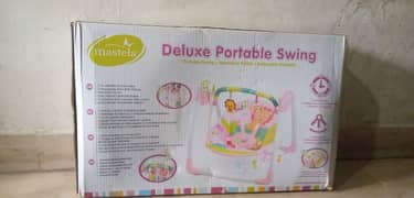 Deluxe portable swing