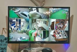 Cctv Security Cameras installation with complte set up