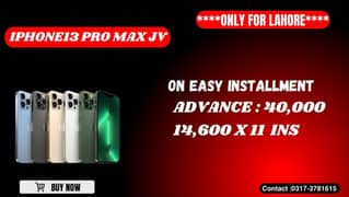 IPhone 13 Pro max JV On Easy Installments