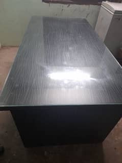 L shape executive table