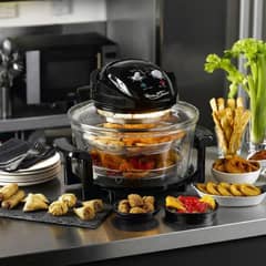 1400W AIR FRYER HALOGEN OVEN TEMPERATURE CONTROL C