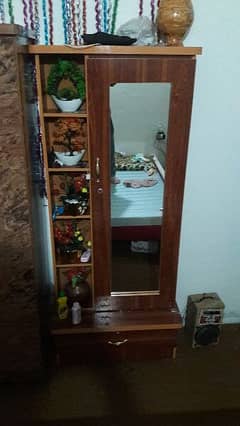 king bed and dressing and cupboard just 10 12 days used