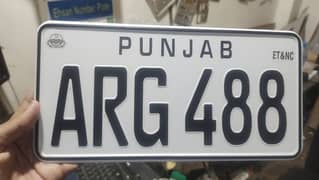 embossed genuine A+new number plate 03009475634 all home delivery avai