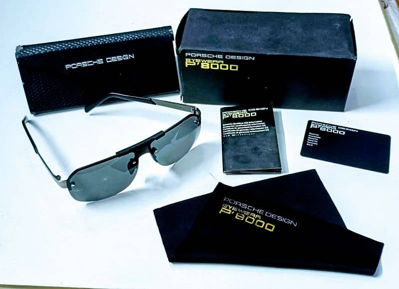 My Porsche Design Eyewear Men's P8000 Luxury Sunglasses 5