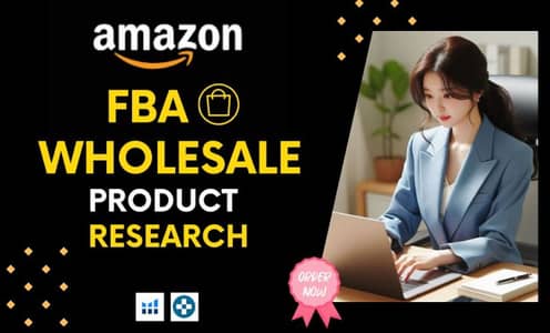 I will hunt a profitable products for your Amz FBA Wholesale Business