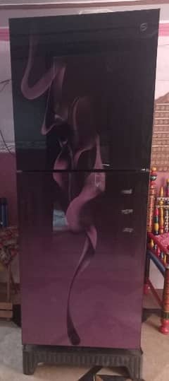 Pel glass door fridge jumbo size