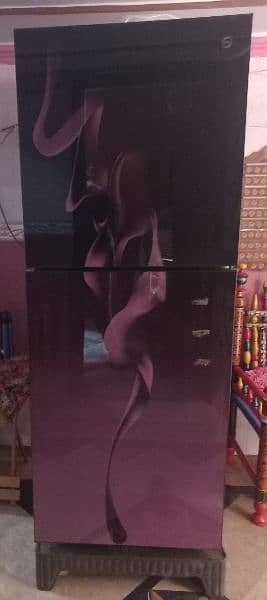 Pel glass door fridge jumbo size 0