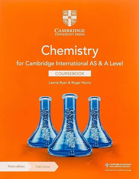 *ORIGINAL* Chemistry for Cambridge ALevels Coursebook 1