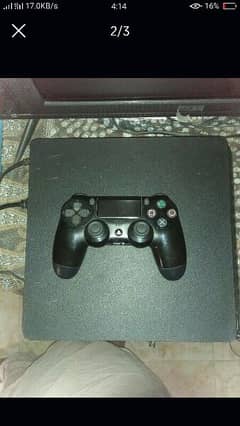 ps4 silm sealed 500gb two games