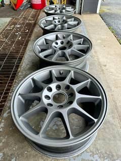 15 inch alloy wheels 4 nuts multi PCD japness not chines 0