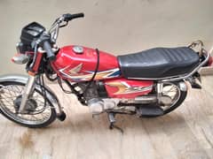 Honda CG 125  good condition model 2020 for urgent sale