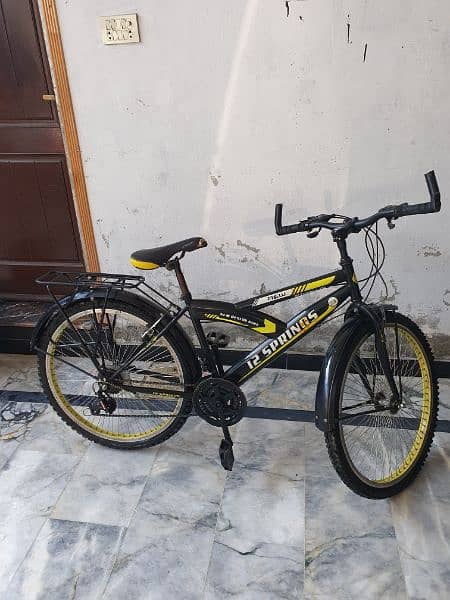 sports bicycle with gears 0