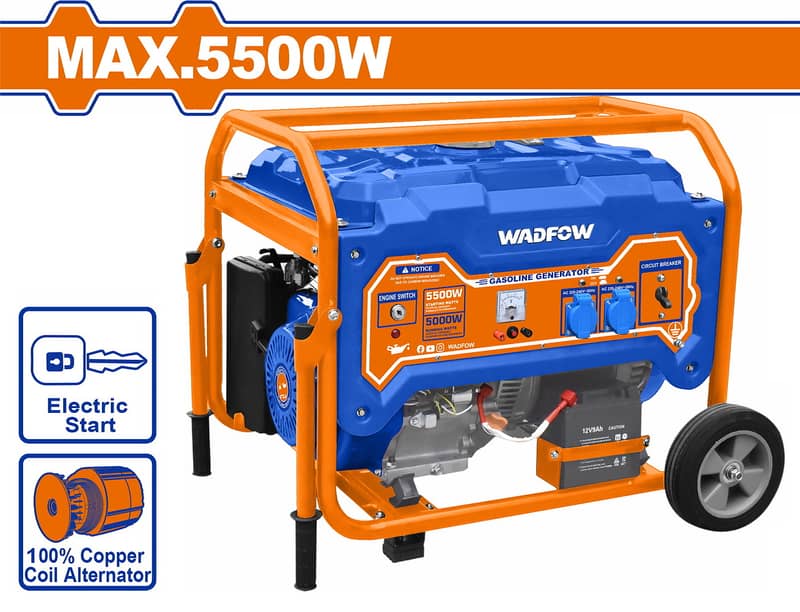 Ingco & Wadfow brand  new  Generator in warranty 4