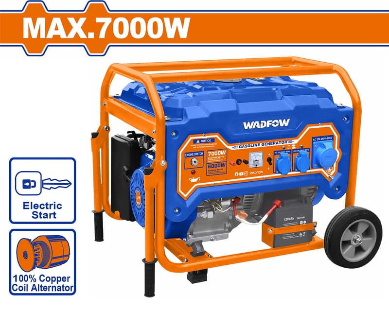 Ingco & Wadfow brand  new  Generator in warranty 5