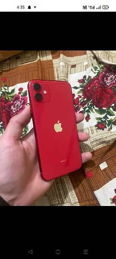 i phone 11 jv red color 64gb exchange possible