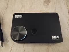 Creative Sound Blaster SBX PROSTUDIO Extrrnal USB 5.1 Sound Card