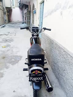 Honda CG 125 2003 model Lahore number