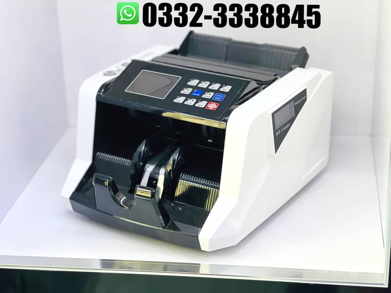 100% fake note detection cash register counting till machine locker 12