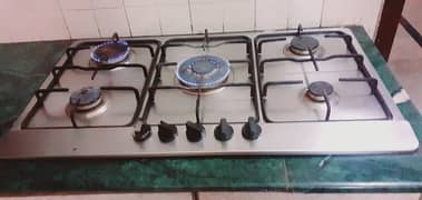 Nasgas stove / five burner stove