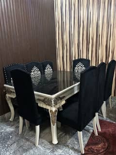 Dining Table 8 chairs