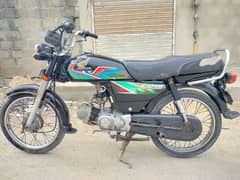 Honda 70cc 2020 ke 11th month Karachi number